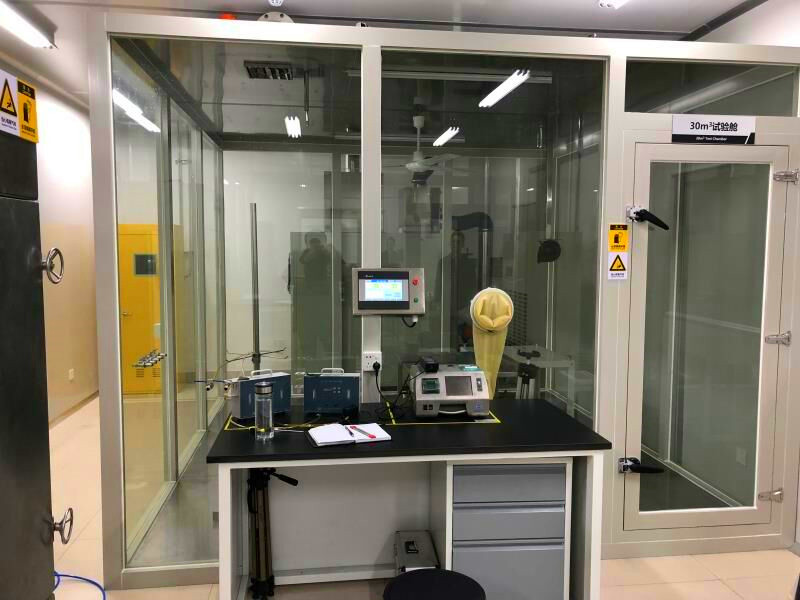 如何判斷空氣凈化器環(huán)境測試艙質(zhì)量好不好(圖1) 30立方空氣凈化器環(huán)境測試艙玻璃艙