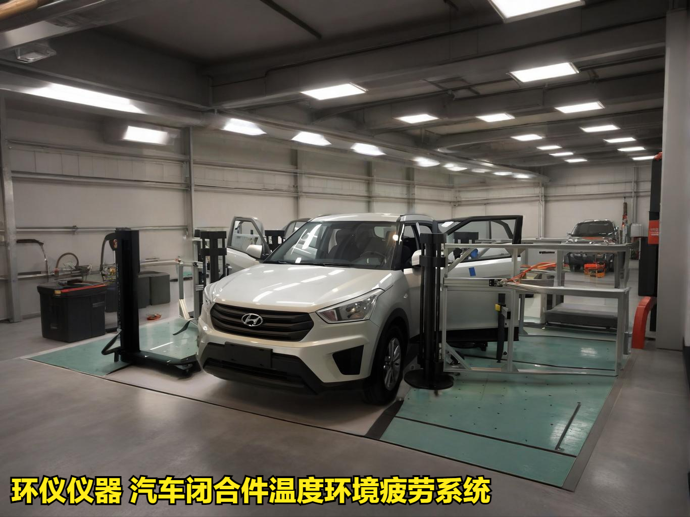 汽車閉合件溫度環(huán)境疲勞系統(tǒng)的試驗(yàn)過(guò)程(圖1)